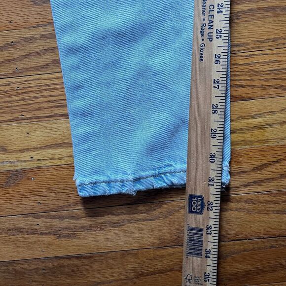 Vtg Gap Denim Classic Fit Jeans Women Size 12 Reg Blue Light Wash High Rise Mom - Picture 11 of 14